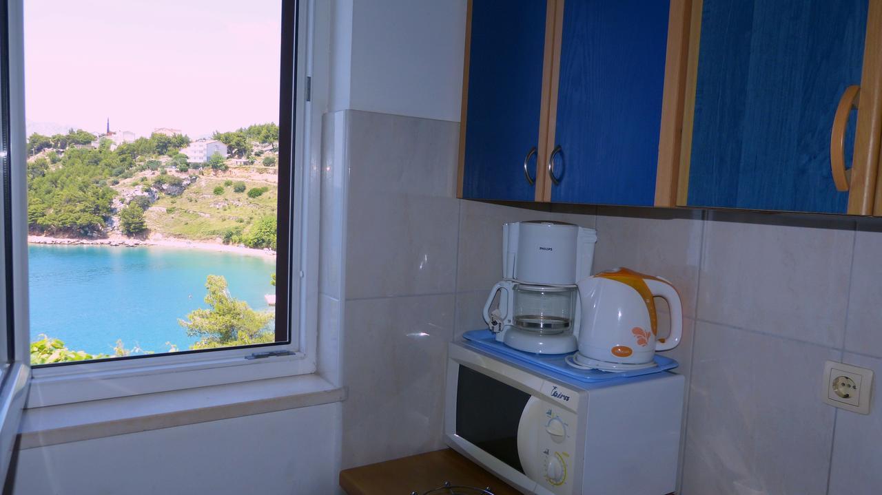 Beach Front Apartments Balica Rat Omiš Exteriör bild