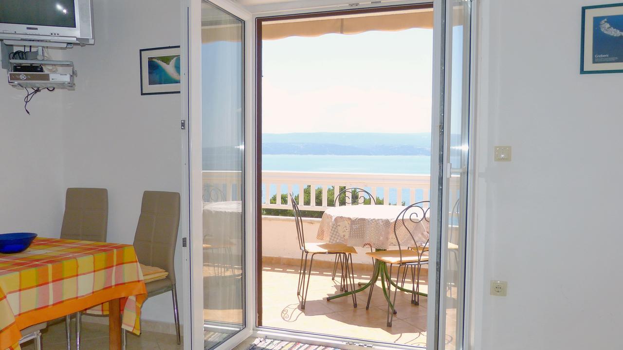 Beach Front Apartments Balica Rat Omiš Exteriör bild