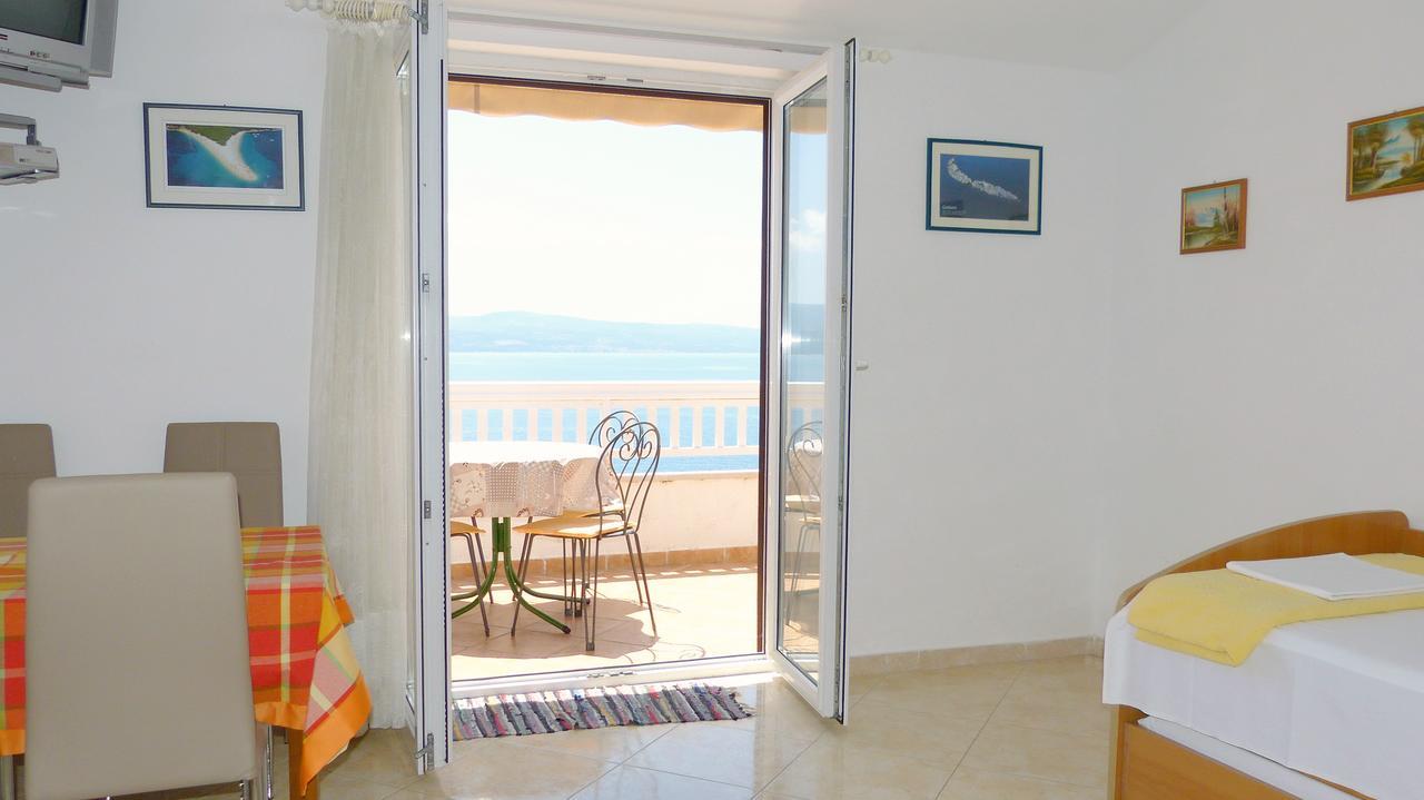 Beach Front Apartments Balica Rat Omiš Exteriör bild